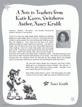 A Note to Teachers from Author Nancy Krulik