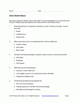 Stock Market Basics