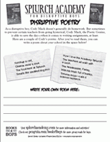 Splurch Academy Disruptive Poetry