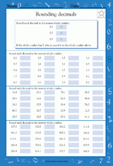 Rounding Decimals (Grade 4)
