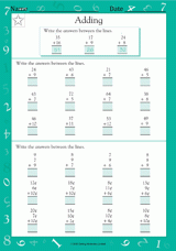 Adding with Regrouping and Multiple Addends