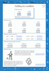 Adding Four-Digit Numbers (Grade 4)