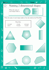Naming 2-Dimensional Shapes I
