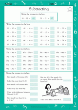 Two-Digit Subtraction (Grade 2)
