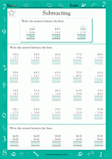 Three-Digit Subtraction with Multiple Regrouping III
