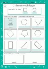 Naming 2-Dimensional Shapes II
