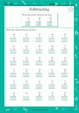 Two-Digit Subtraction with Regrouping I