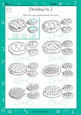 Dividing by 2 (Grade 2)