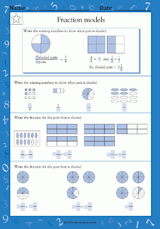Fraction Models (Grade 4)