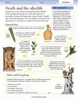 Death and the Afterlife in Ancient Greece