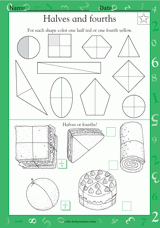 Halves and Fourths