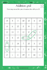 Addition Grid