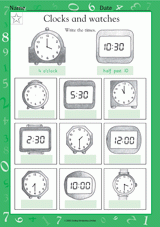 Telling Time: Clocks and Watches
