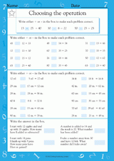 Choosing the Operation: Add or Subtract?