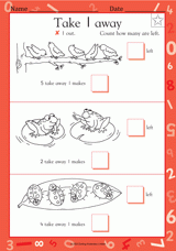 Take 1 Away (1-5)