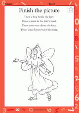 Finish the Fairy Picture