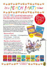 James and the Giant Peach Peach Party Pack