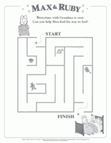 Max & Ruby Bedtime Maze