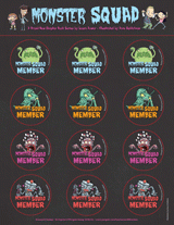 Monster Squad #1: The Slime That Would Not Die Stickers & Discussion Questions