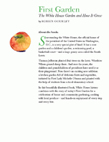 First Garden: The White House Garden and How It Grew Reader's Guide
