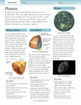 Planets Fact Sheet