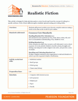 Realistic Fiction