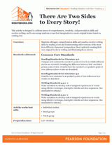 Two Sides to Every Story: Writing From a Different Perspective