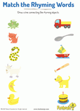 Match the Rhyming Words 1