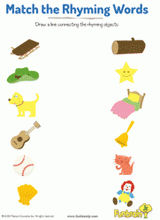 Match the Rhyming Words 2
