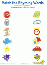 Match the Rhyming Words 3