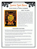 Same Sun Here Discussion Guide