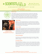 Project Seahorse Discussion & Activity Guide with Common Core Connections