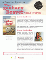 When Zachary Beaver Came to Town Common Core Teacher's Guide