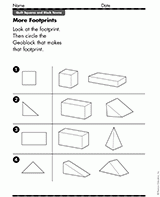 More Footprints: Match the Shape