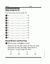 Ways to Get to 12