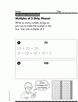 Multiples of 5 Only, Please!