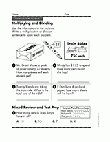 Multiplying and Dividing