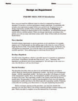 Design an Experiment