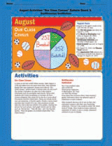 August Activities: "Our Class Census" Bulletin Board &amp; Smithsonian Institution