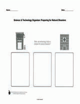 Science & Technology Organizer: Preparing for Natural Disasters