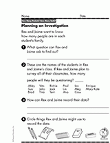 Planning an Investigation