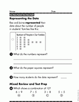 Representing the Data