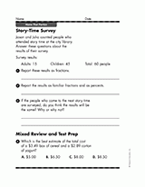 Story-Time Survey