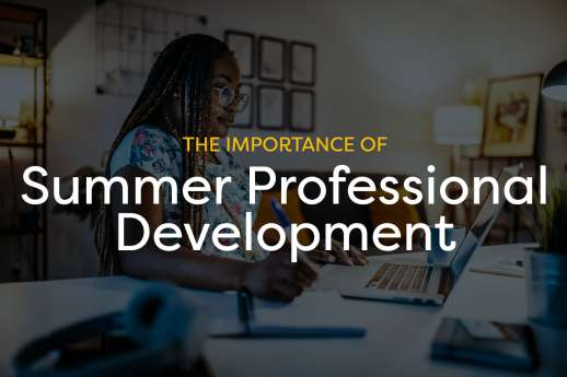 Summer professional development for teachers