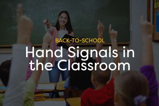 How to Use Hand Signals in the Classroom