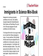 Immigrants in Science Mini Book Cover Image