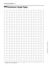 1 cm grid paper
