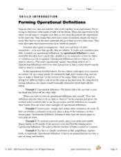assignment definition operational
