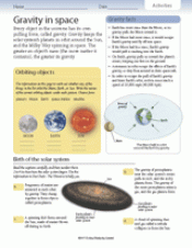 Activities Gravity In Space Printable Grades 3 6