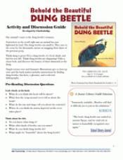 Behold the Beautiful Dung Beetle Activity & Discussion Guide